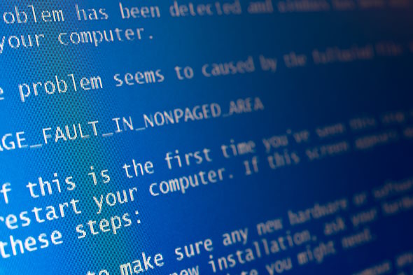 ブルースクリーン