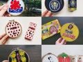 再現度高くてすごっ！　身近なお菓子やお酒のパッケージを刺しゅうした作品、「尊敬しかない」「テンション上がる」と賛辞集まる