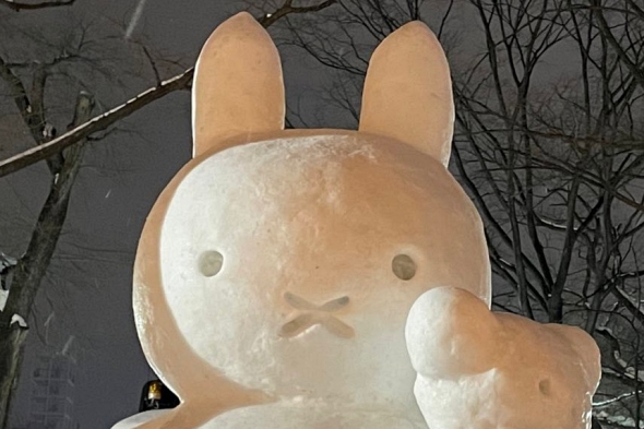 ミッフィー 雪まつり