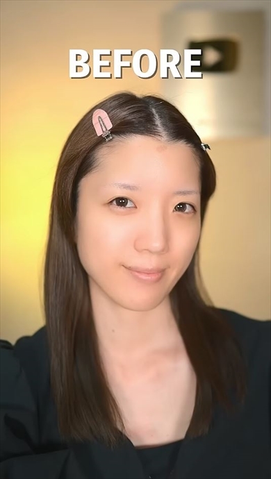 モナリザ風メイク