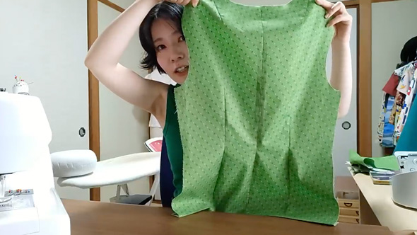 昭和30年代のファッションを再現