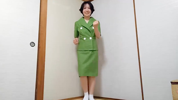 昭和30年代のファッションを再現