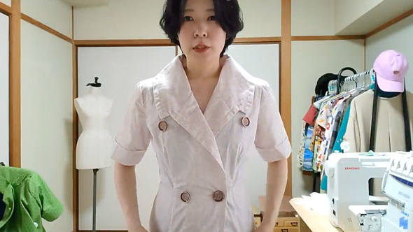 昭和30年代のファッションを再現