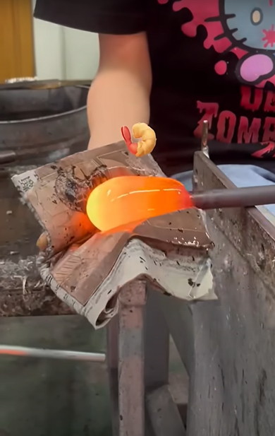 エビフライグラスを作ってみた