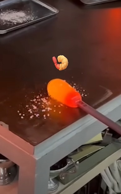 エビフライグラスを作ってみた