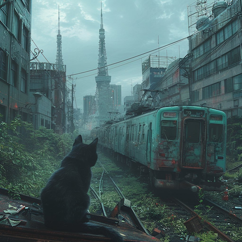 廃墟と化した都市