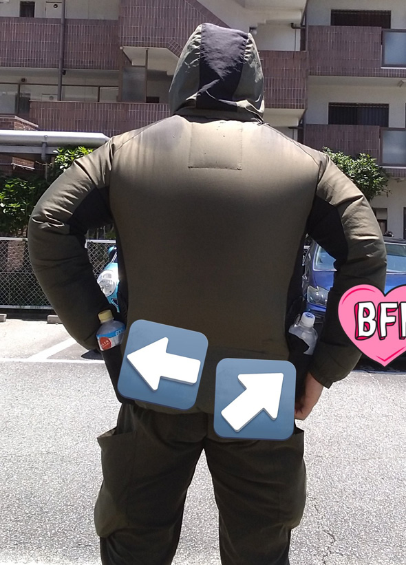 ワークマン アウター 空調ウエア 凍らせたペットボトル 涼しい 暑さ対策