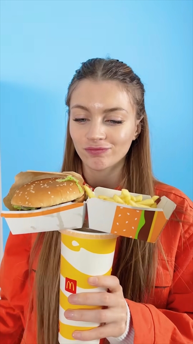 バーガーの箱を使ったマクドナルドのライフハック
