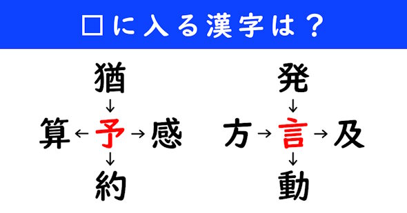 漢字パズル　和同開珎　二字熟語　穴埋め