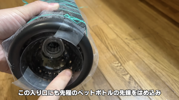 水槽の魚をお引越し