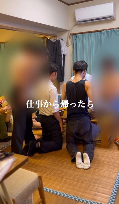 楽しそうな男子たち