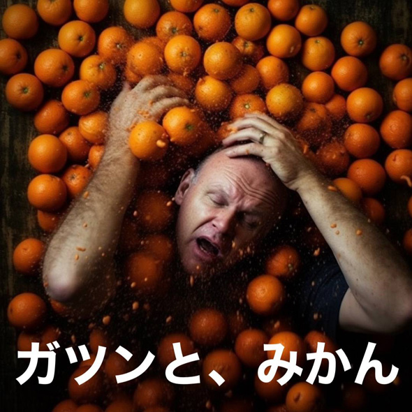 AI 生成 画像 おなじみ お菓子 ホラー