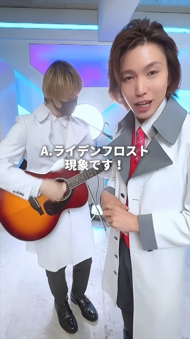 ドロドロに溶かした400度の金属に指を入れる実験