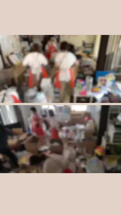 片付けのプロたちが部屋をきれいにしていく様子