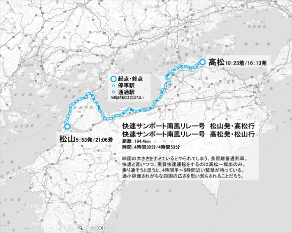 青春18きっぷで乗車できる長距離列車