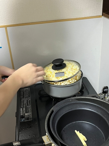 ポップコーン 自炊