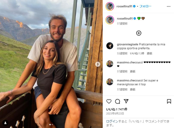 Rossella Fiamingo＆Gregorio Paltrinieri