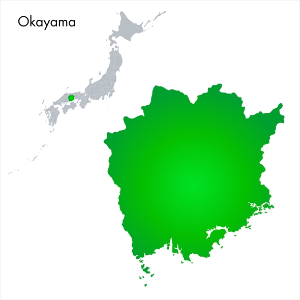 岡山の桃のガスタンク