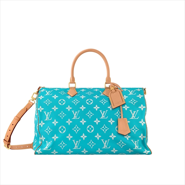 平野紫耀さん愛用★Louis Vuitton★スピーディ40ダ デニムバッグ 平野紫耀さん着用☆ルイヴィトン スピーディ バンドリエール 25
