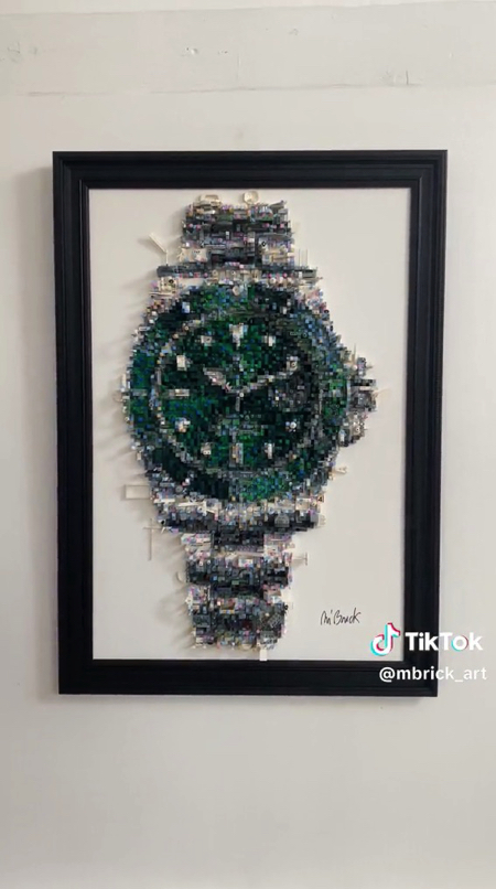 レゴで描くブロックアート