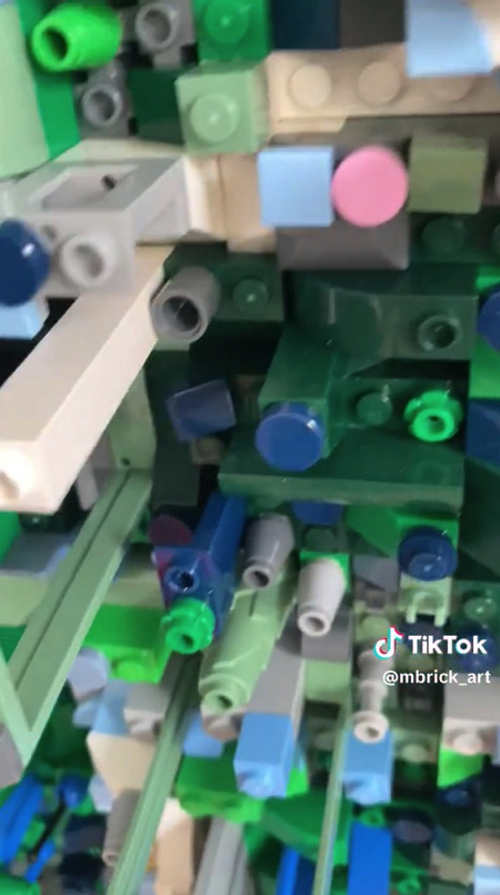 レゴで描くブロックアート