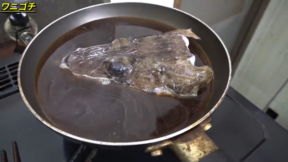 ワニゴチ 捌いて 食べる 料理 30年間食べたかった 希少 魚