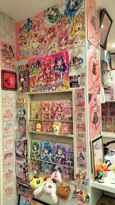 ものすごいプリキュア部屋