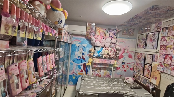 ものすごいプリキュア部屋