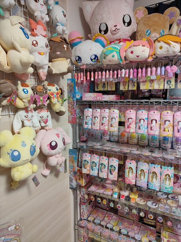 ものすごいプリキュア部屋