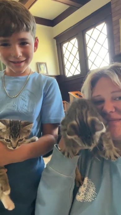 息子へのサプライズ