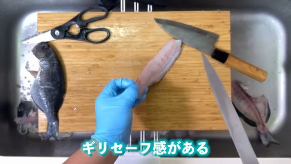 皮を剥いだ部分の臭いもセーフと判断した野食ハンター