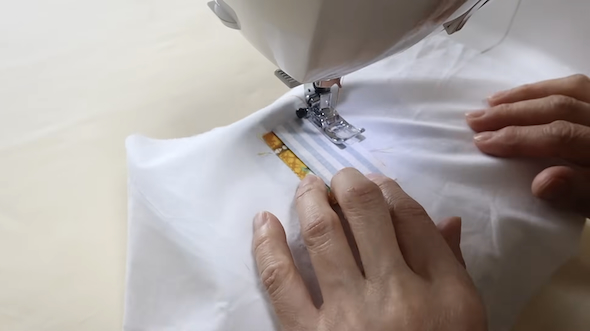 はぎれでポーチ作り