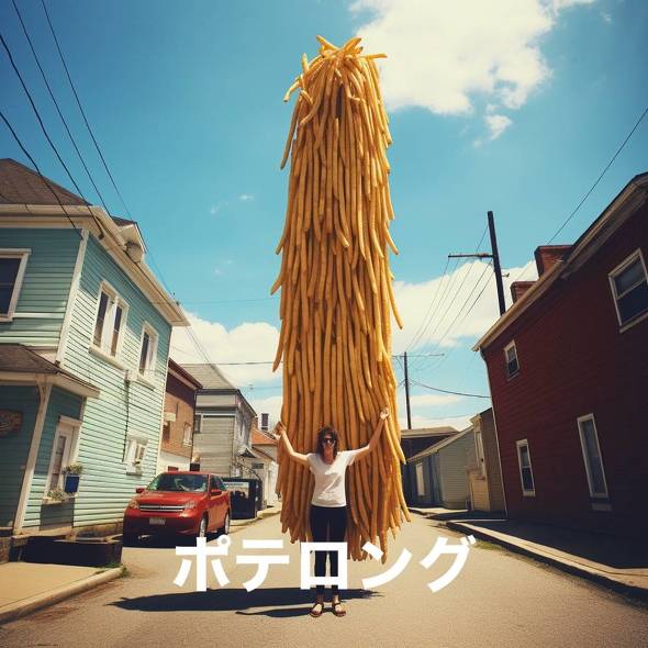 AIで生成された定番お菓子のイメージ画像