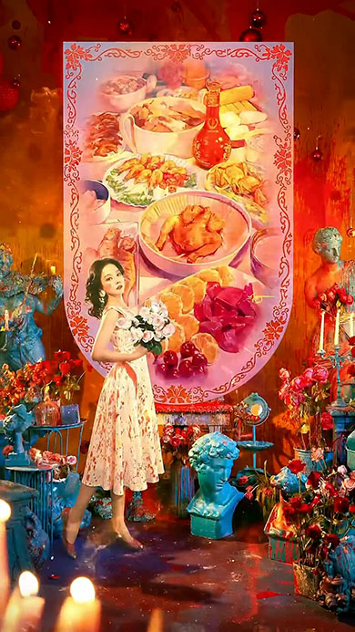 おいしそうな料理の絵