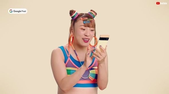 Google Pixel フワちゃん
