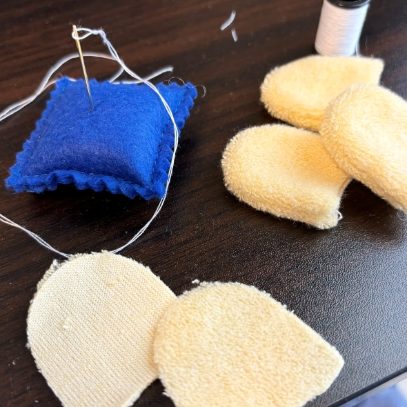 ぬいぐるみのパーツ