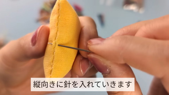 余った刺しゅう糸を使ったフリンジの作り方