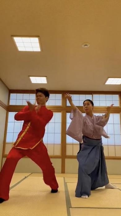 日本舞踊と中国武術