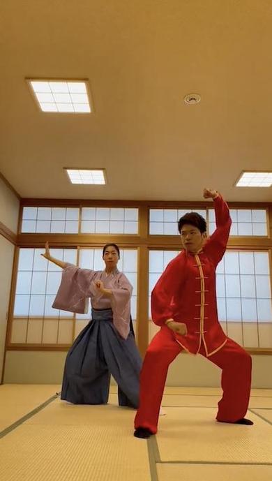 日本舞踊と中国武術
