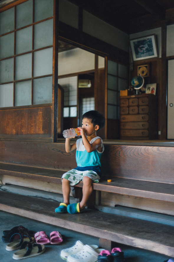 ぼくのなつやすみ 実写 リアル 家族 写真 息子 田舎 古民家