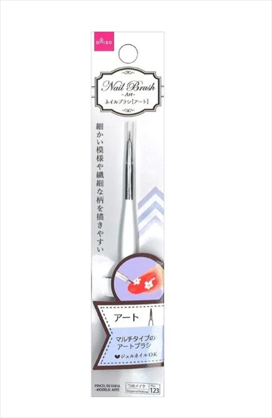 ネイルの筆がアートに役立つ