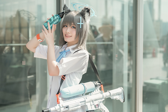 千凛さくらの「ブルーアーカイブ」砂狼シロコ