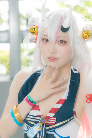 碧宝はてのの「ホロライブ」百鬼あやめ