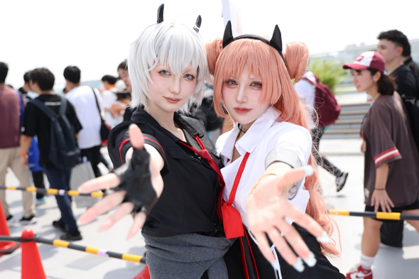 chunの「ブルーアーカイブ」キララとなたねのエリカ