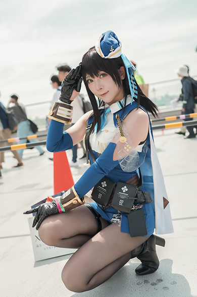 雨晴ゆずかの「勝利の女神：NIKKE」マリアン