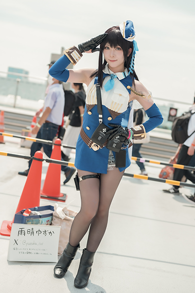 雨晴ゆずかの「勝利の女神：NIKKE」マリアン