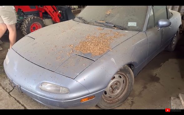 ロードスター ミアータ マツダ 洗車