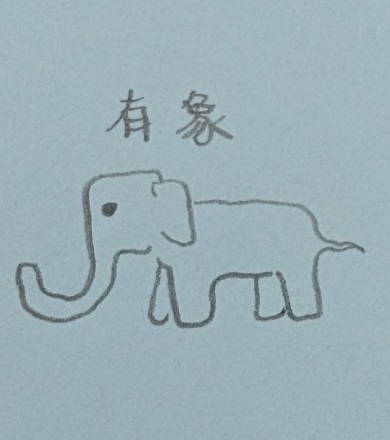 古い本に過去の自分が描いた有象無象に関する落書き