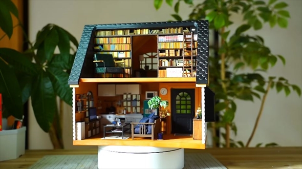 シルバニアの家がDIYで大変身