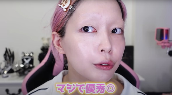 盛り耐性なしメイク